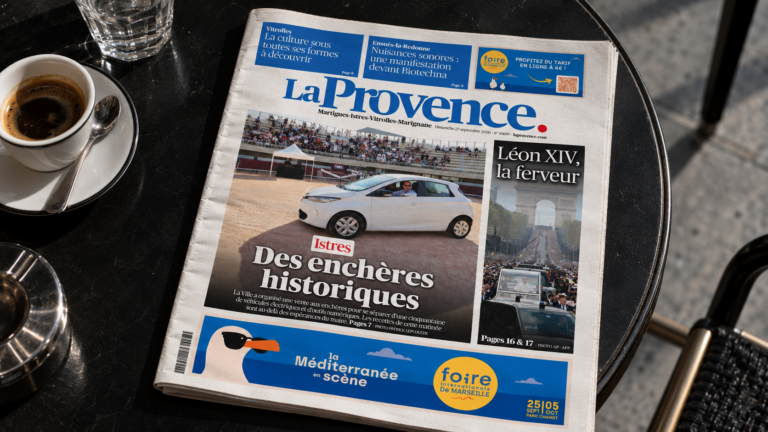 Notre vente à la une de La Provence